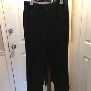 Anne Klein black suit pants Sz 8